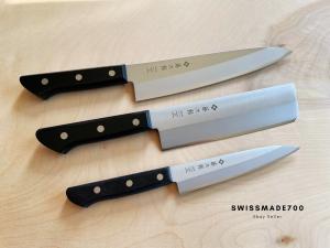 Tojiro VG10 Japanese Knife Set - Gyuto, Nakiri, Petty