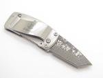 G. Sakai Ukimon Sakura Damascus Pocket Knife