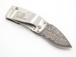 G. Sakai Ukimon Sakura Damascus Folding Pocket Knife