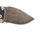 G. Sakai Ukimon Sakura Damascus Folding Pocket Knife