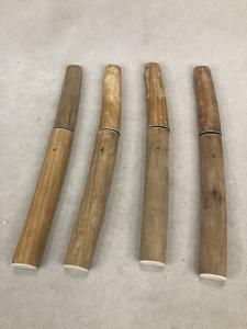 Set of 4 Vintage Japanese Tanto Knives