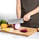 Seido Inferuno 7" Nakiri Knife – 73-Layer Damascus