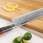 Seido Inferuno 7" Nakiri Knife – 73-Layer Damascus