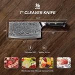 KYOKU 7" Vegetable Cleaver Knife - Shogun Series
