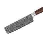 Wakoli 7-Inch Nakiri Knife with Damascus Steel