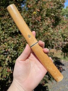 Vintage Japanese Tanto Style Wooden Fishing Knife