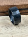 Japanese Chisel Ring Katsura 25.5mm Tsuchime Finish