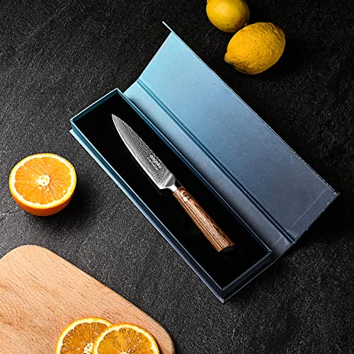 Aisyoko 5-inch Japanese Paring Knife - VG-10 Steel
