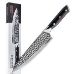 Seido 8" Shujin Gyuto Damascus Knife with G10 Handle