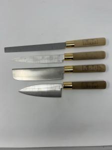 Set of 4 Hocho Japanese Chef Knives