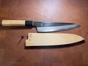 Sakai Kikumori Choyo Blue 1 210mm Gyuto Knife