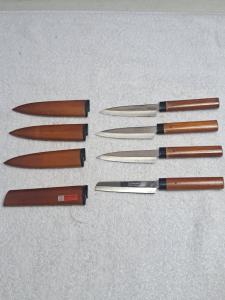 Suncraft Kengata Japanese Kitchen Paring Knife