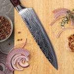 Seido 5-Piece Damascus Steel Chef Knife Set