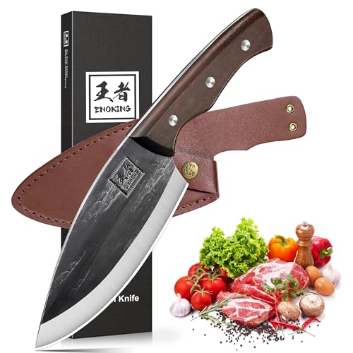 Hand Forged Japanese Meat Cleaver: Super Sharp 5.9