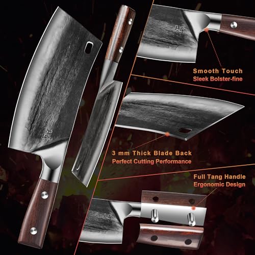 ENOKING Precision Japanese Cleaver Knife