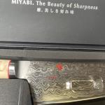 Miyabi Birchwood 7" Rocking Santoku Knife