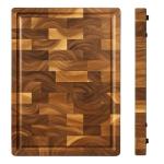 Seido Gourmet Acacia End-Grain Cutting Board 18"x12