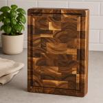 Seido Gourmet Acacia End-Grain Cutting Board 18"x12