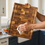 Seido Gourmet Acacia End-Grain Cutting Board 18"x12