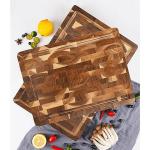 Seido Gourmet Acacia End-Grain Cutting Board 18"x12