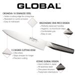 Global G-7: 7" Stainless Steel Japanese Deba Knife