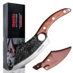 Seido Knives Hakai Chef Cleaver with Rosewood Handle