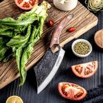 Seido Knives Hakai Chef Cleaver with Rosewood Handle