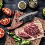 Seido Knives Hakai Chef Cleaver with Rosewood Handle