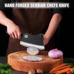 Hand Forged Japanese Cleaver Knife for Meat Cutting