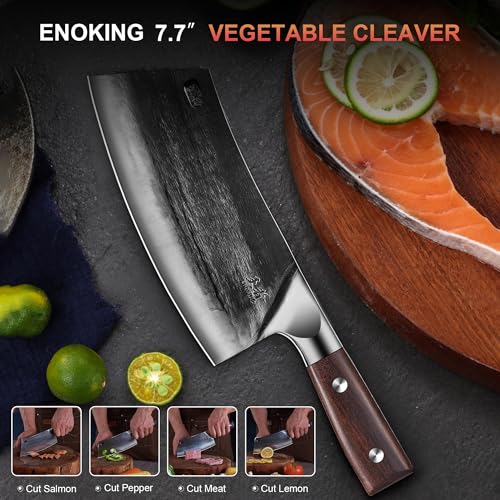 ENOKING Precision Japanese Cleaver Knife