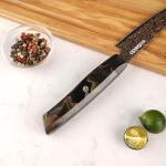 Seido Kurogane 5" Petty Knife - VG-10 Damascus