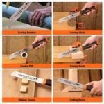 JORGENSEN 7.25" Japanese Pull Saw with Soft Grip