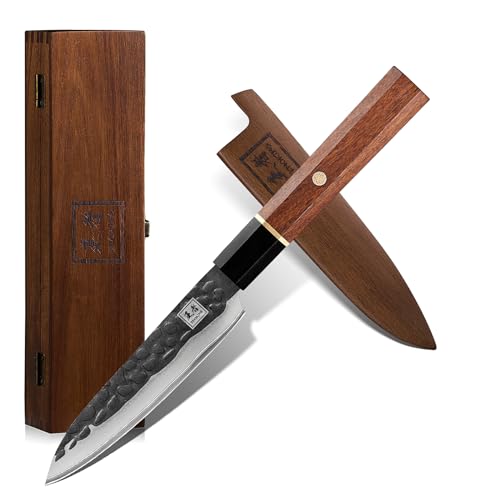ENOKING Japanese Precision Paring Knife: 4.5 Inch Utility