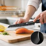 Japanese Kiritsuke Knife - Multi-Purpose Gyuto, 9 Inches