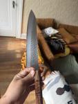 Yu Kurosaki Fujin 240mm Damascus Kitchen Knife
