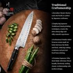 KAWAHIRO 8.27-Inch Japanese Chef Knife - High Carbon Steel