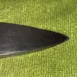 Vintage Japanese Santoku Chef Knife - 5.75" Blade