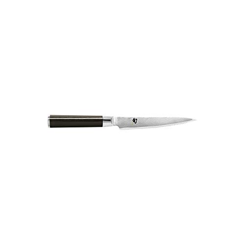 Shun Classic Serrated Utility Knife 6" - Precision Japanese Knives