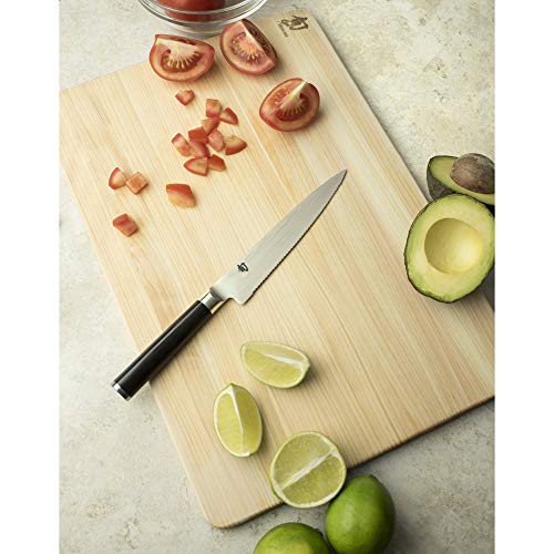Shun Classic Serrated Utility Knife 6" - Precision Japanese Knives