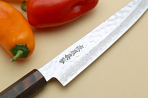Yoshihiro VG-10 Hammered Damascus Petty Knife (6")