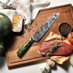 Seido Knives Tengoku Green 8-Piece Chef Set