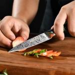 Seido Knives Tengoku Green 8-Piece Chef Set