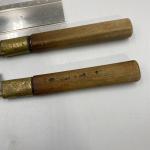 Set of 2 Vintage Japanese Chef Knives