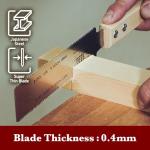 SUIZAN 6" Ryoba Double Edge Japanese Pullsaw