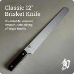 Shun Classic 12" Hollow Ground Brisket Knife