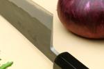Yoshihiro Black Forged Blue Steel Gyuto Knife