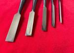 Japanese Chisel Set with Red Oak Handles