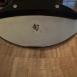 Shun 6" Damascus Cobalt Mezzaluna Knife