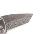 G. Sakai Ukimon Damascus Tanto Folding Knife