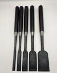 Japanese Damascus Steel Chisel Set - 5 Pieces